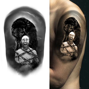 Tattoo Design by bangkat for this project | Design: #31594268