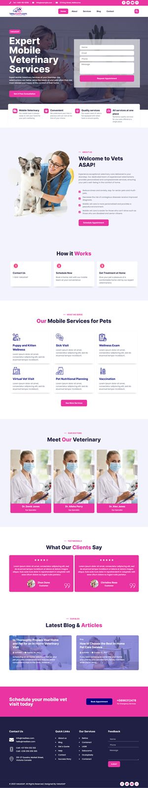 Diseño Web por WahDesign para este proyecto | Diseño #31605230