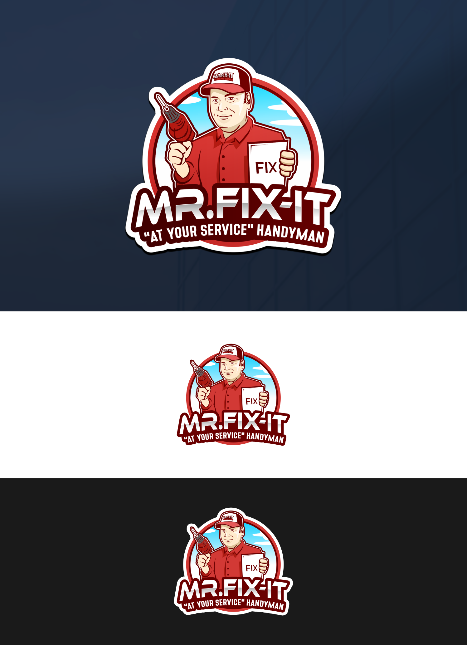 Logo Design by sze. for Mr Fix-it | Design #31595296