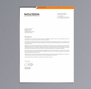 Briefkopf-Design von logodentity für dieses Projekt | Design: #31574288