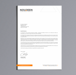 Briefkopf-Design von logodentity für dieses Projekt | Design: #31574293