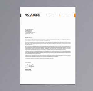 Briefkopf-Design von logodentity für dieses Projekt | Design: #31574360
