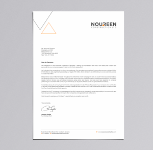 Briefkopf-Design von logodentity für dieses Projekt | Design: #31574432