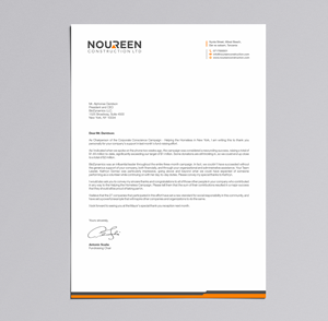 Briefkopf-Design von logodentity für dieses Projekt | Design: #31574491