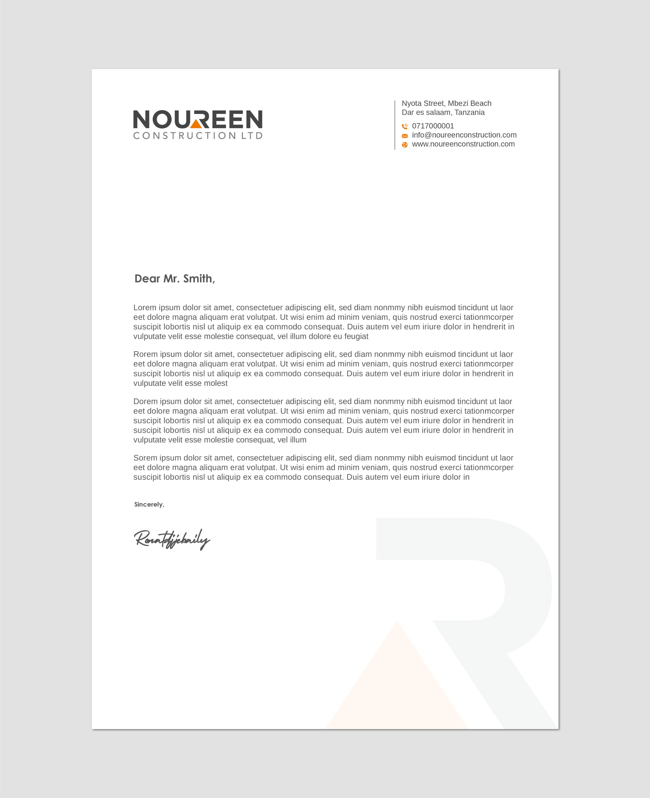 Letterhead Design by Imagine design000 for this project | Design #31575566