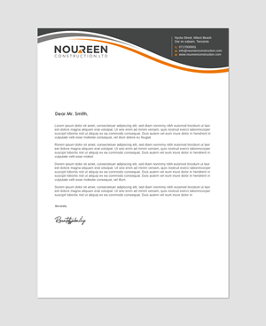 Letterhead Design by Imagine design000 for this project | Design: #31575577