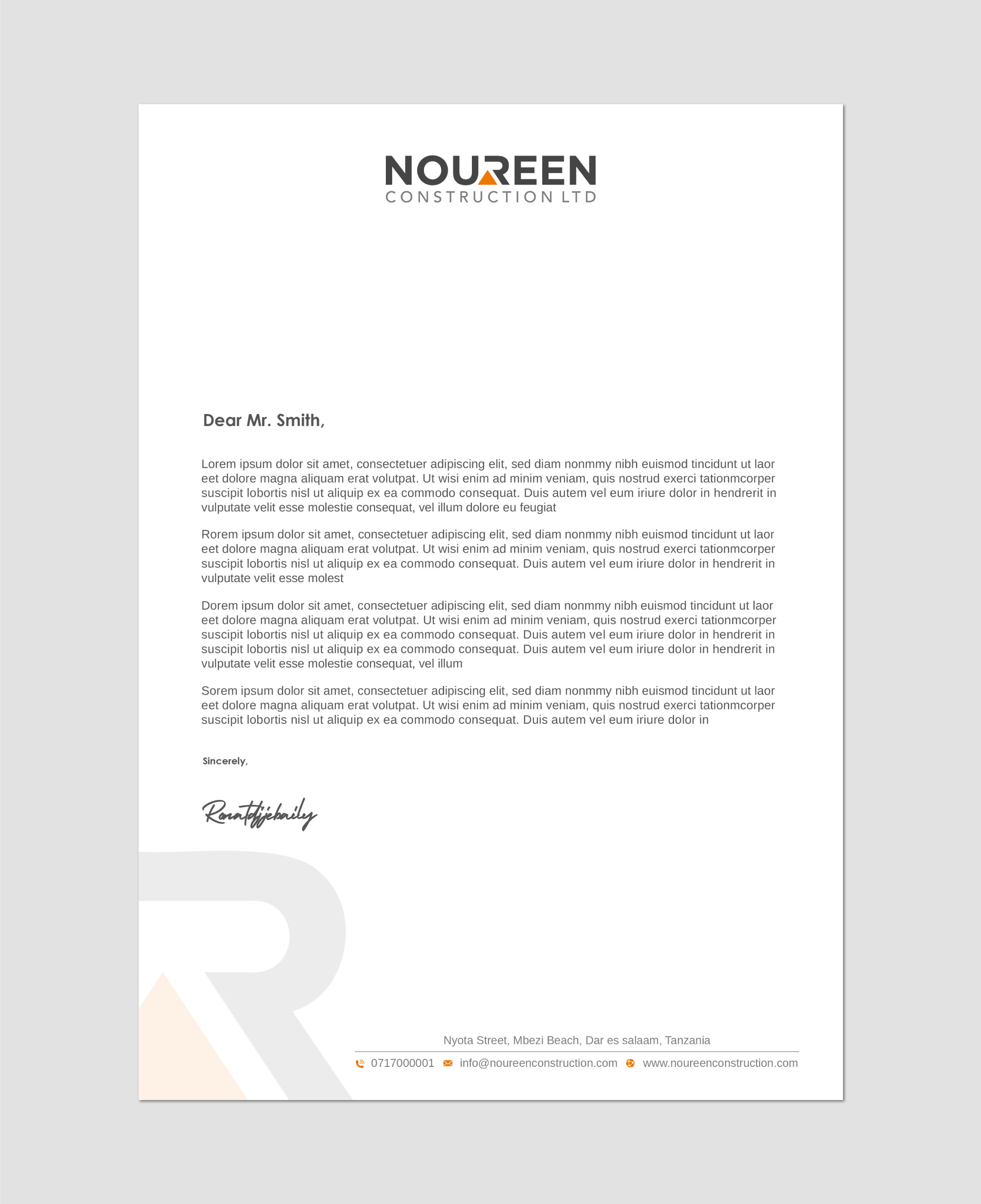 Letterhead Design by Imagine design000 for this project | Design #31575578