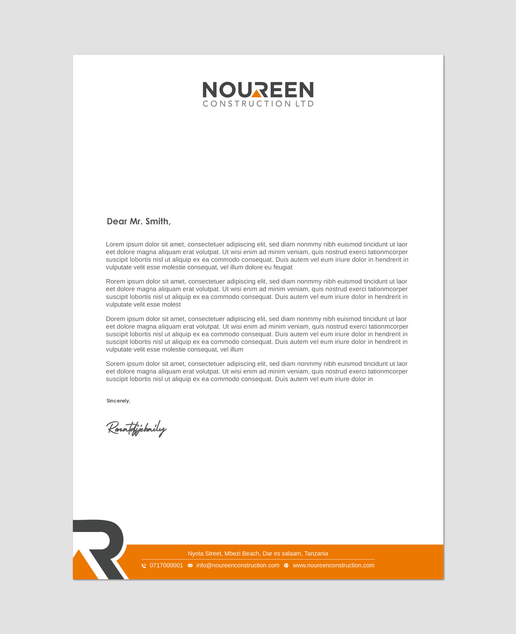 Letterhead Design by Imagine design000 for this project | Design #31575579