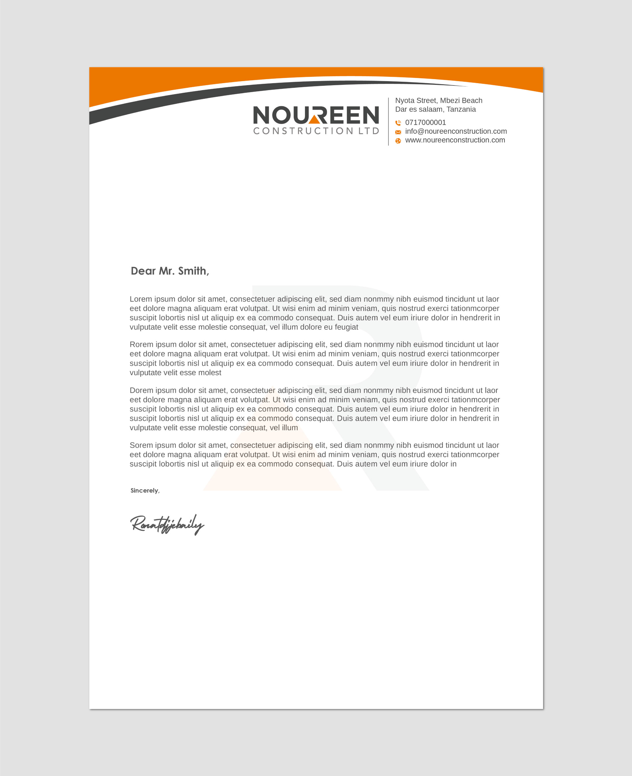 Letterhead Design by Imagine design000 for this project | Design #31575580