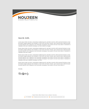 Letterhead Design by Imagine design000 for this project | Design: #31575582