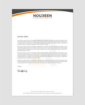 Letterhead Design by Imagine design000 for this project | Design: #31575583