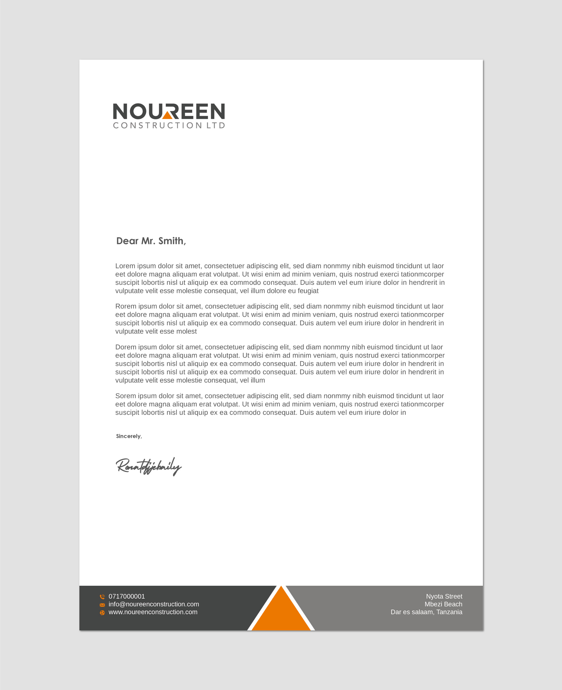 Letterhead Design by Imagine design000 for this project | Design #31575585