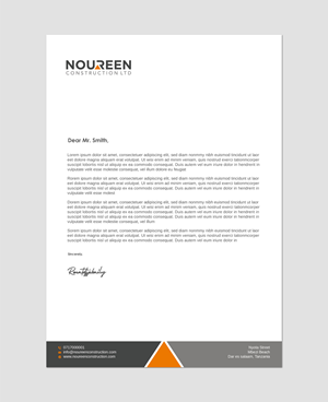 Letterhead Design by Imagine design000 for this project | Design: #31575585