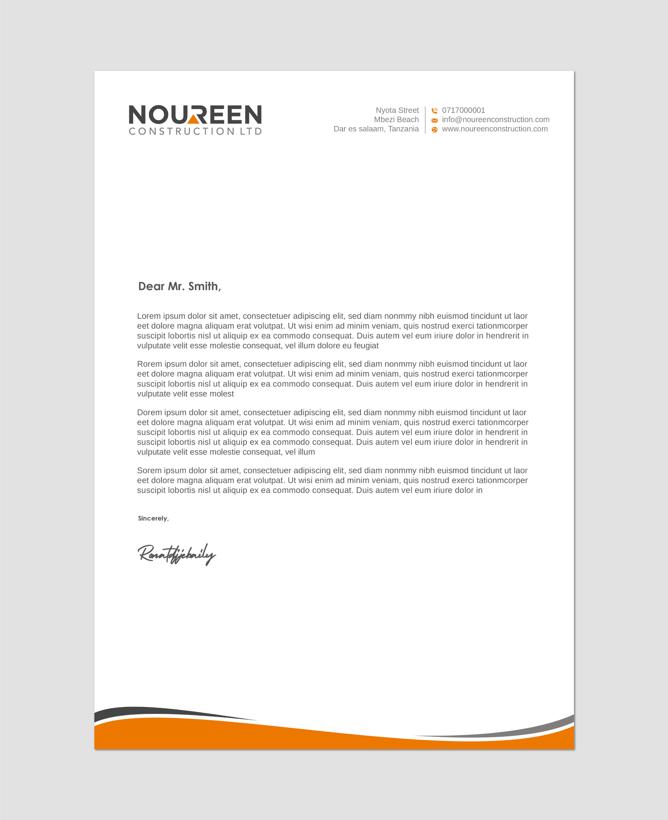Letterhead Design by Imagine design000 for this project | Design #31575594