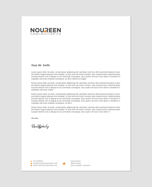 Letterhead Design by Imagine design000 for this project | Design: #31575595
