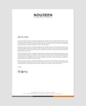Letterhead Design by Imagine design000 for this project | Design: #31575596
