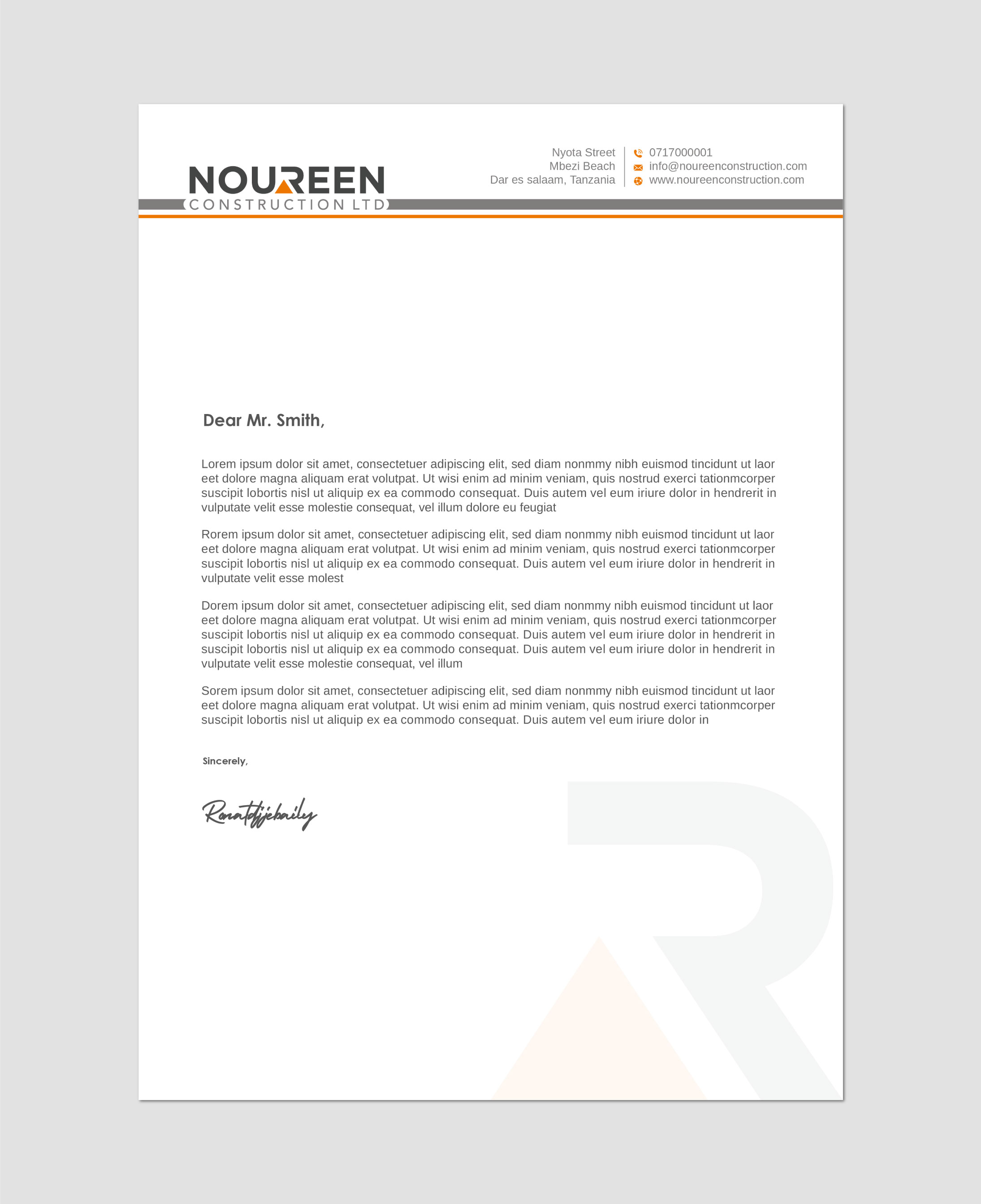 Letterhead Design by Imagine design000 for this project | Design #31575601