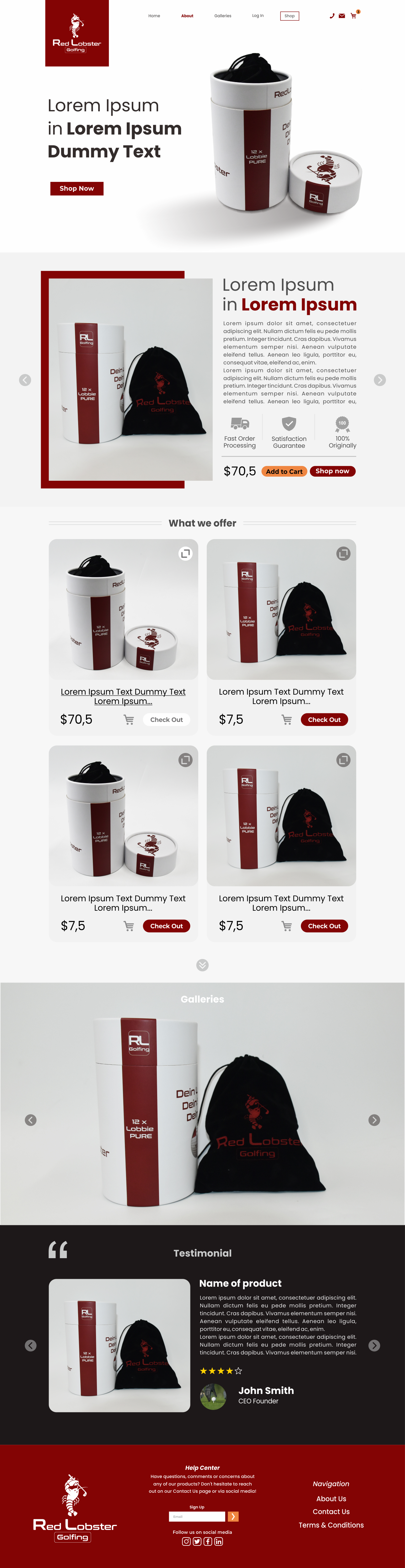 Web Design by yusmoker for this project | Design #31619834