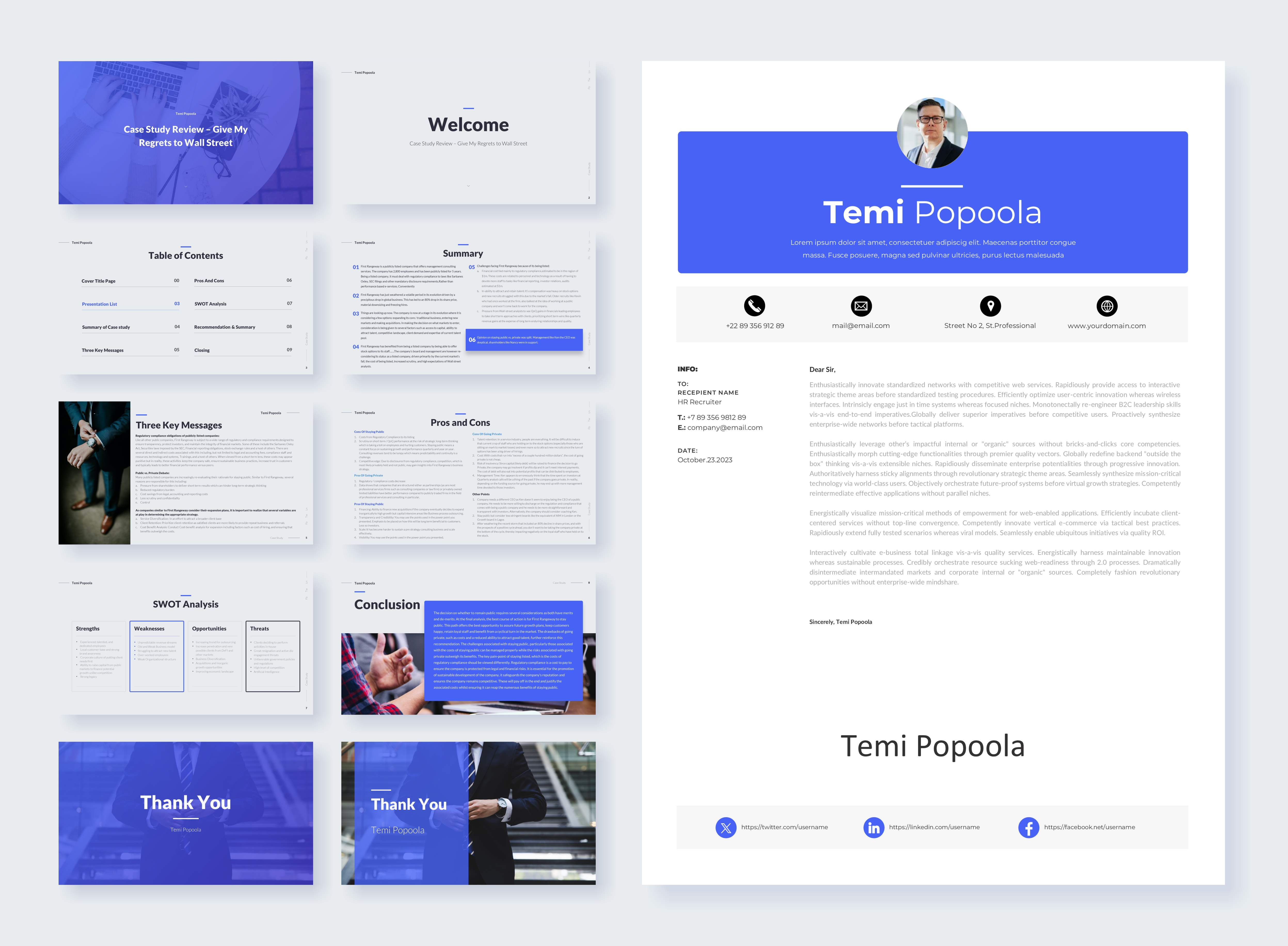 PowerPoint Design by Awang_ for this project | Design #31580736