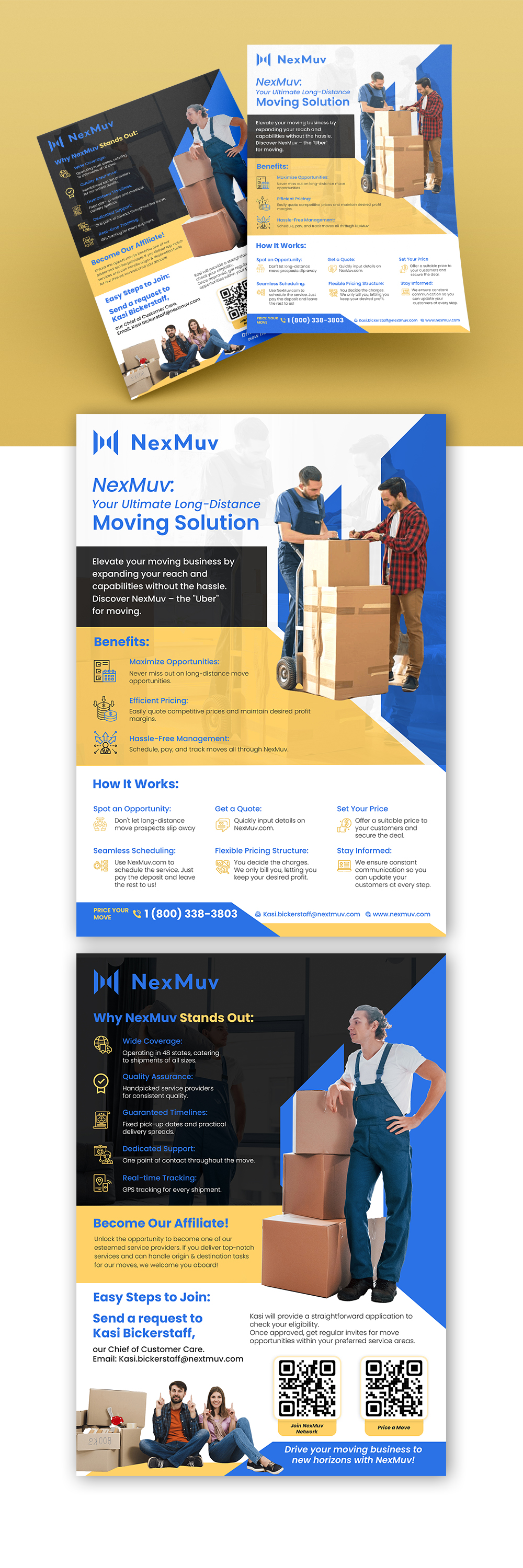 Design de Flyer par TAMZ pour NexMuv | Design #31588776