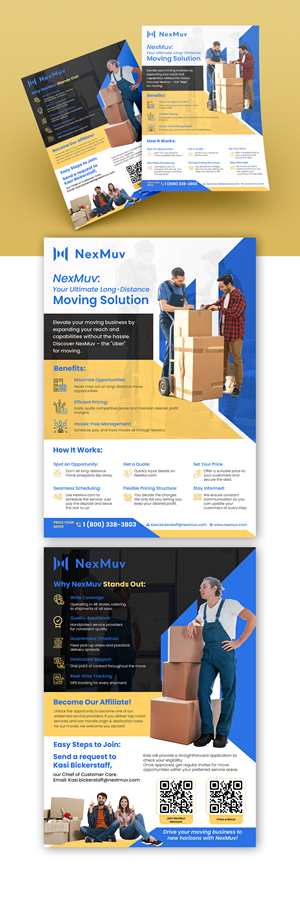 Flyer Design by TAMZ for NexMuv | Design: #31588776