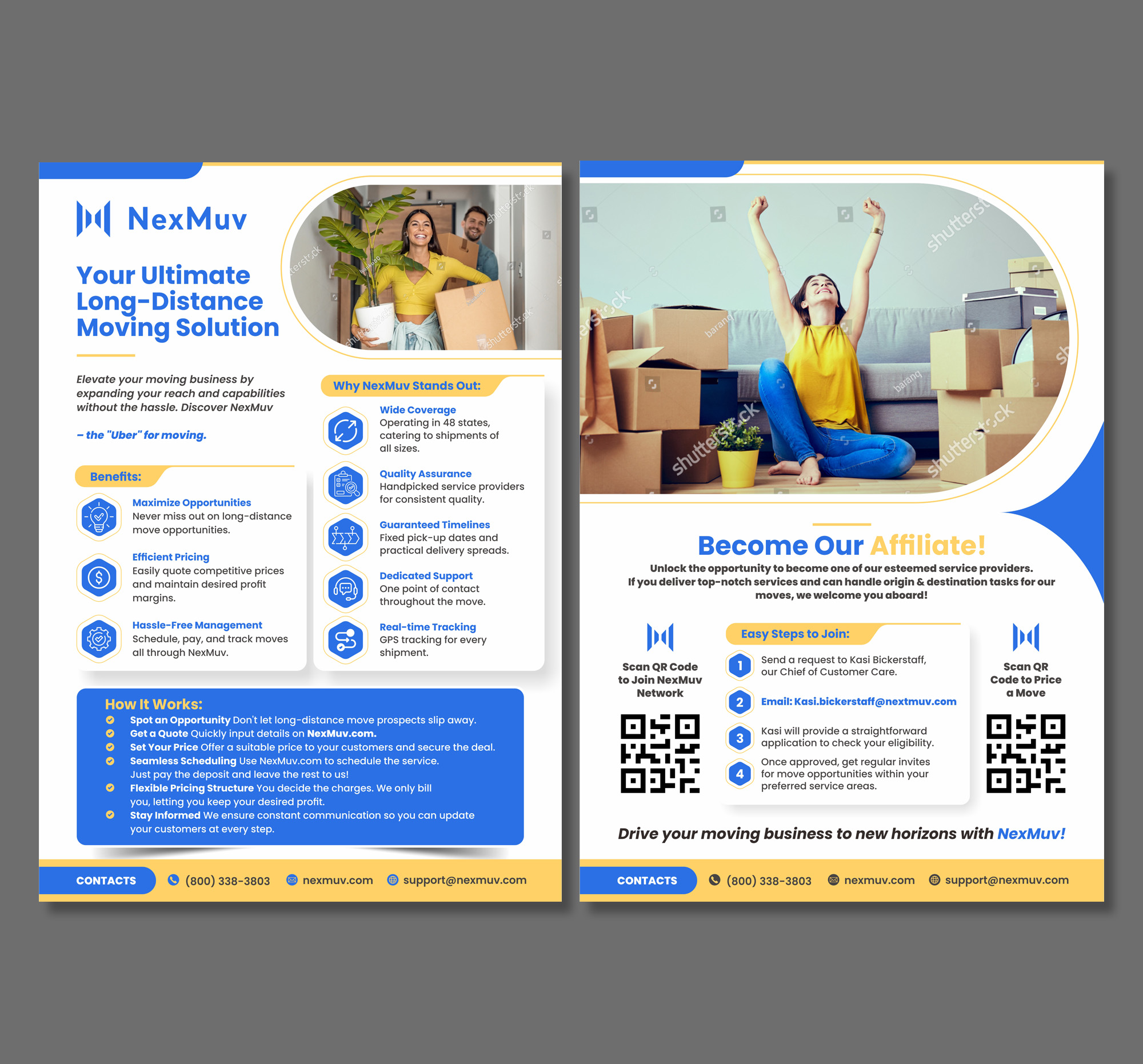 Flyer Design by Dzhafir for NexMuv | Design #31582888