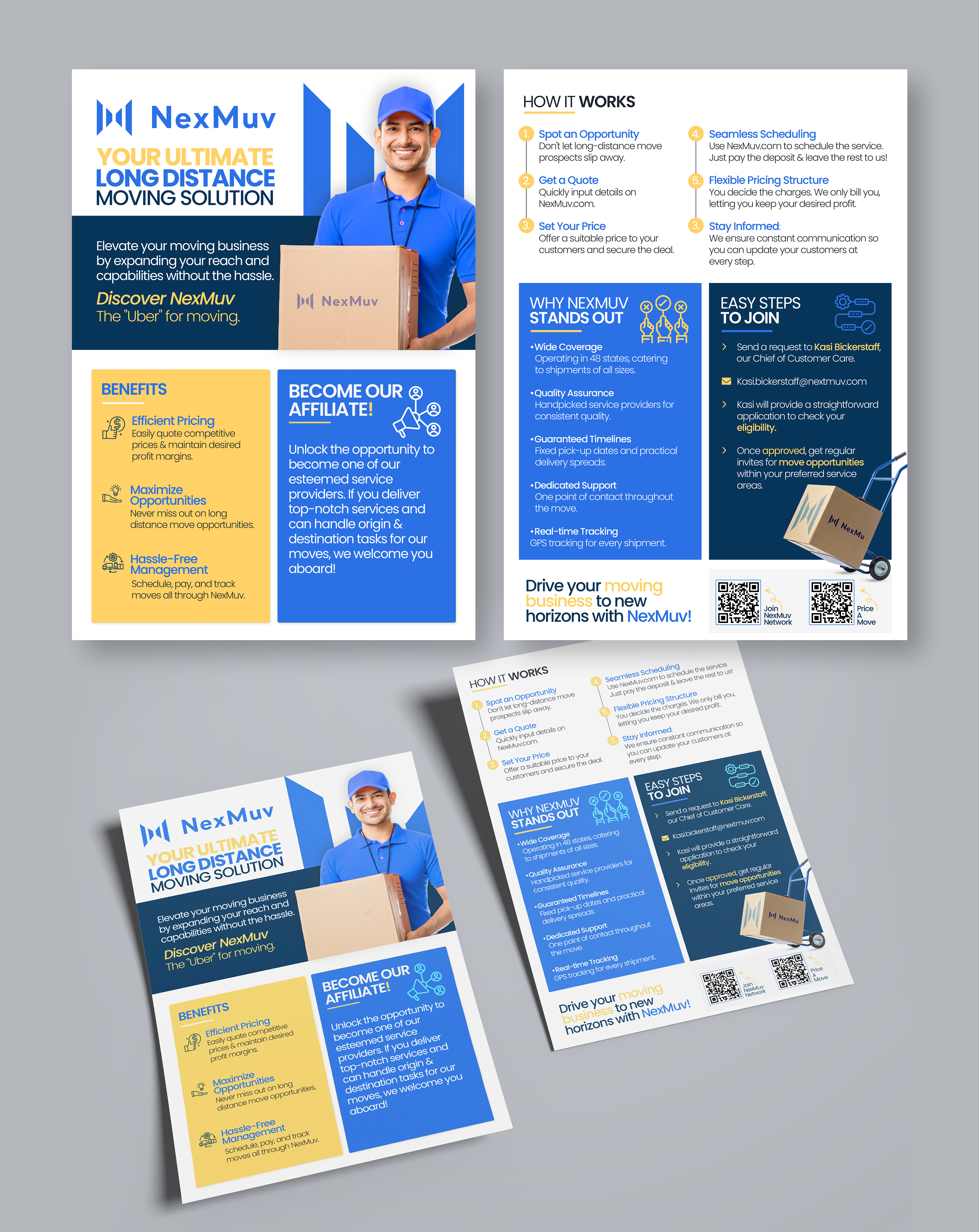 Flyer Design by Graphic Guy for NexMuv | Design #31589732