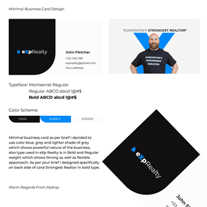 Business Card Design by Akshay Angre l The Northern Star