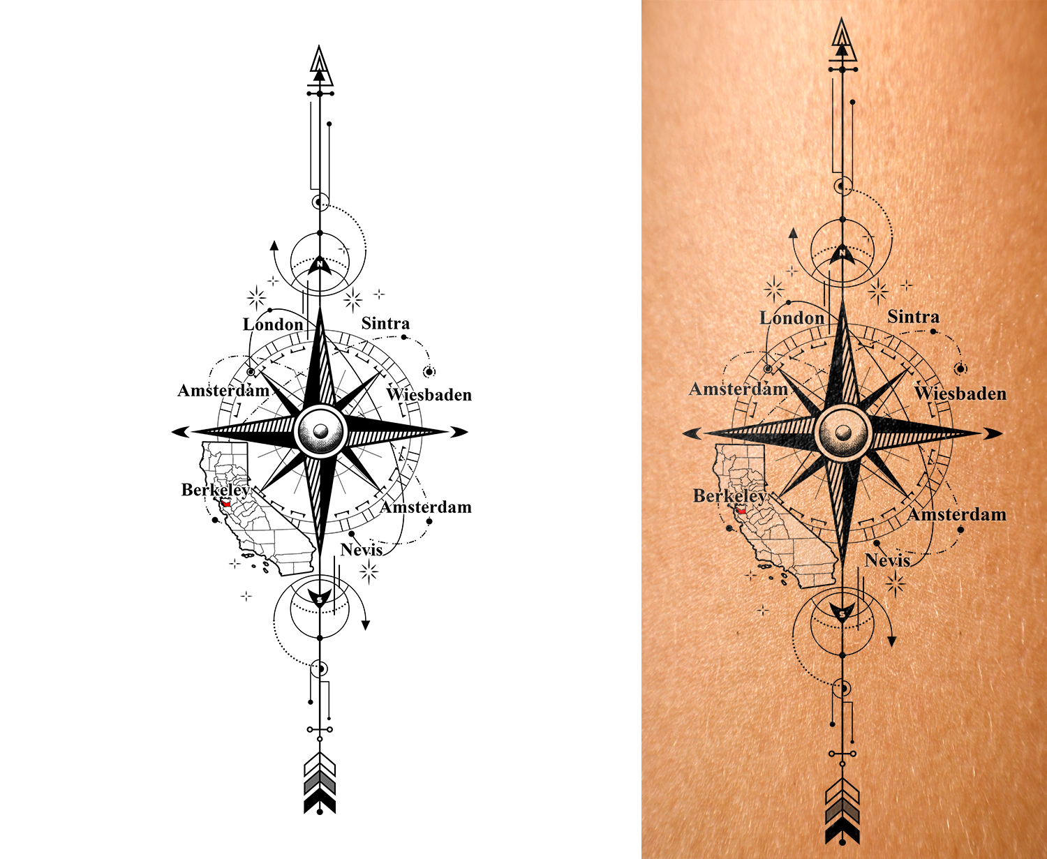 Diseño de Tatuaje por Navisol Creatives para este proyecto | Diseño #31581886