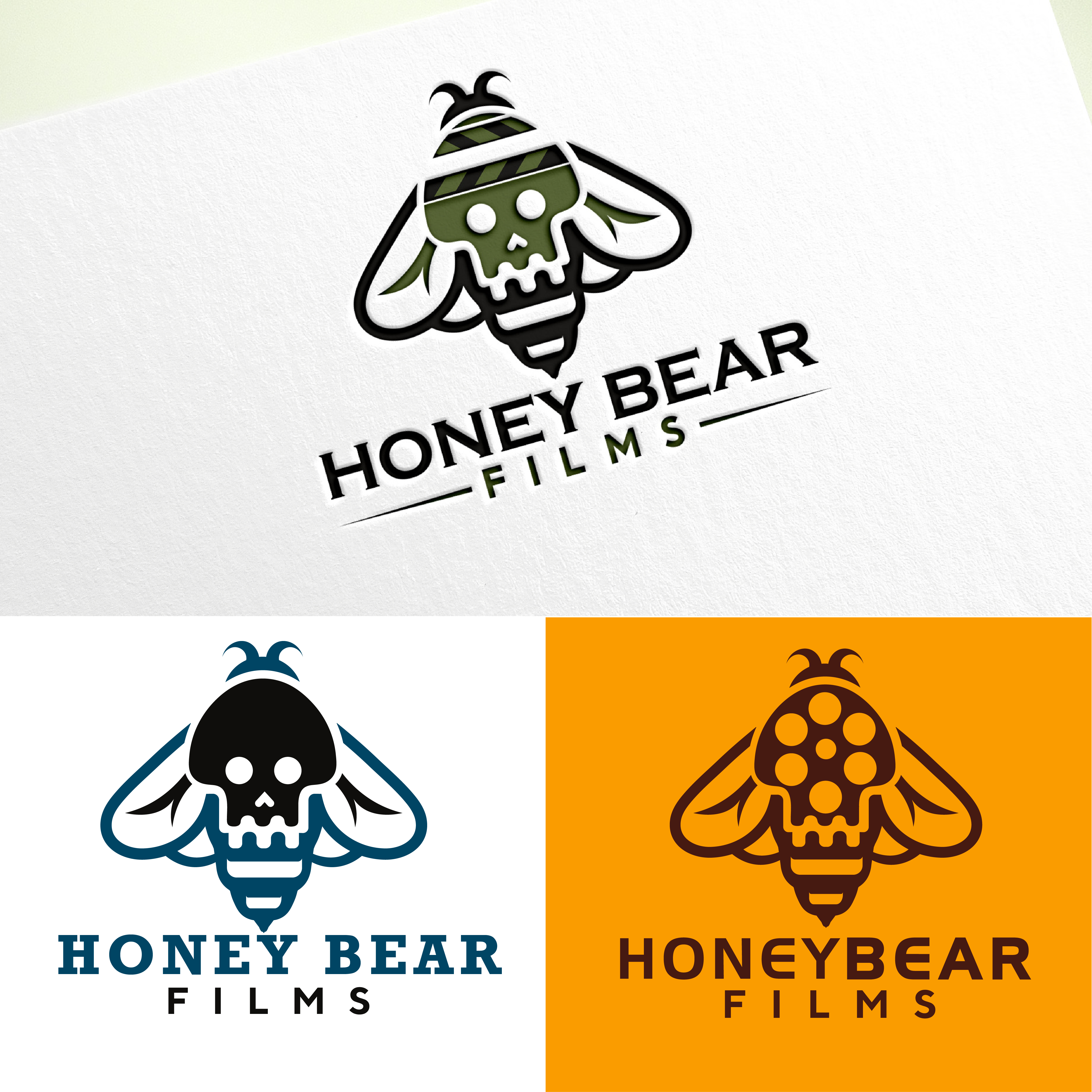 Diseño de Logo por sarrita para Honey Bear Films | Diseño #31585208