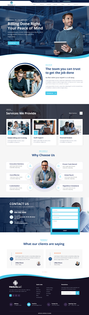 Web Design by Andrew Asiimwe for this project | Design: #31591338