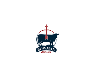 Diseño de Logo por Bling Connect Ink para Bowman Angus | Diseño: #31598791