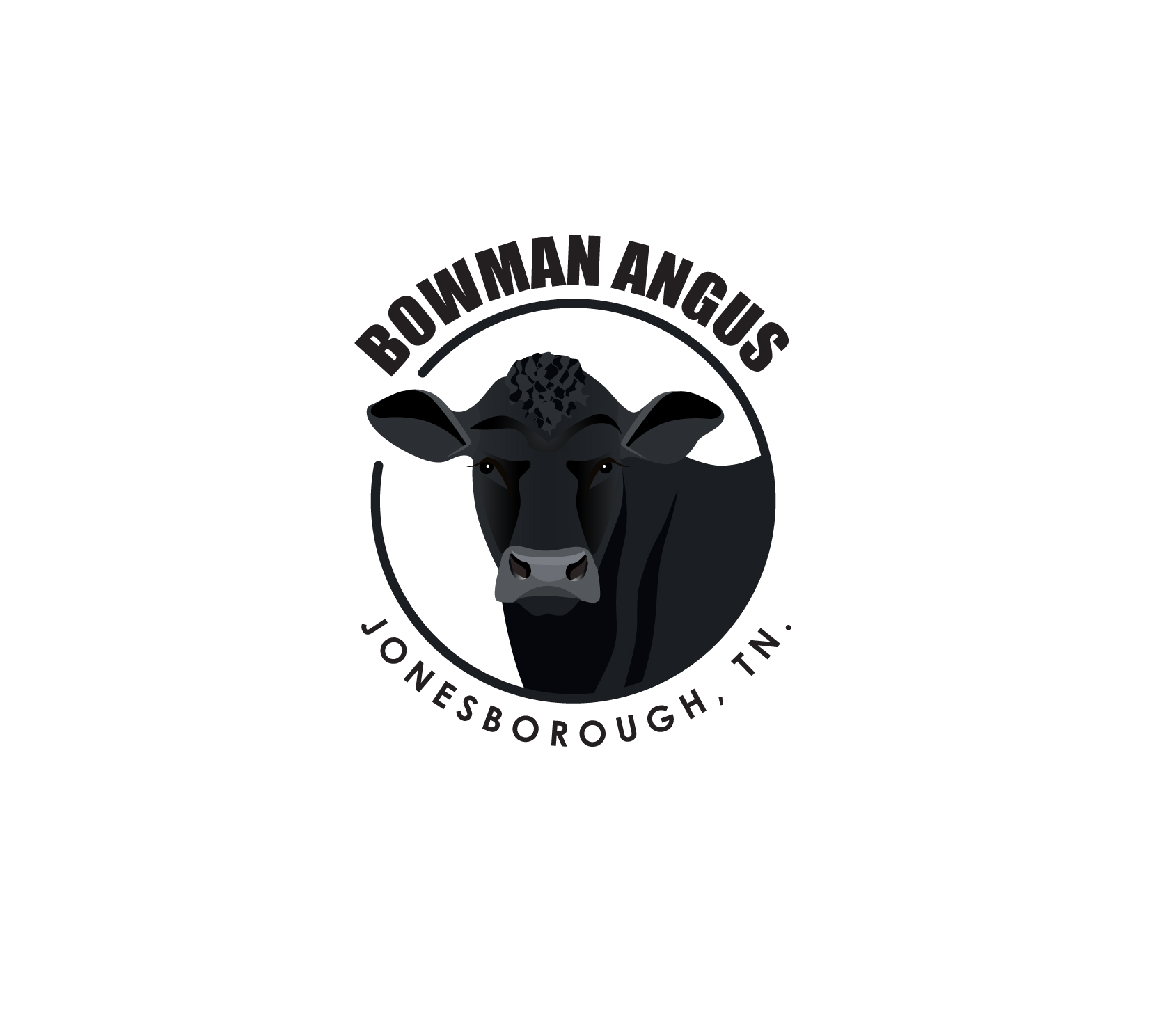 Logo Design by Bling Connect Ink for Bowman Angus | Design #31601373