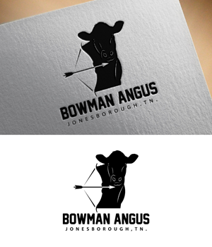 Diseño de Logo por fly  design para Bowman Angus | Diseño: #31603557