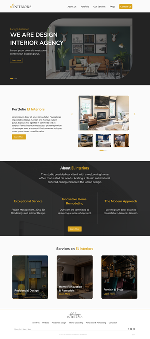 Web Design by Taufik H for this project | Design: #31598273