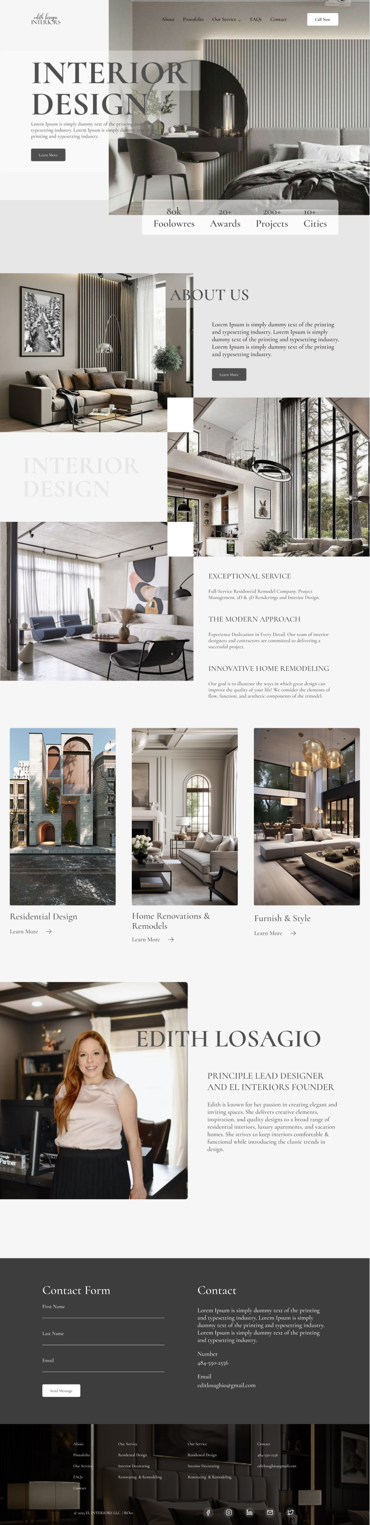 Diseño Web por Taufik H para este proyecto | Diseño #31598327