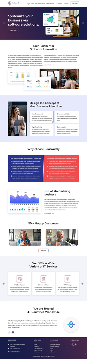Web Design by pb for this project | Design: #31612085