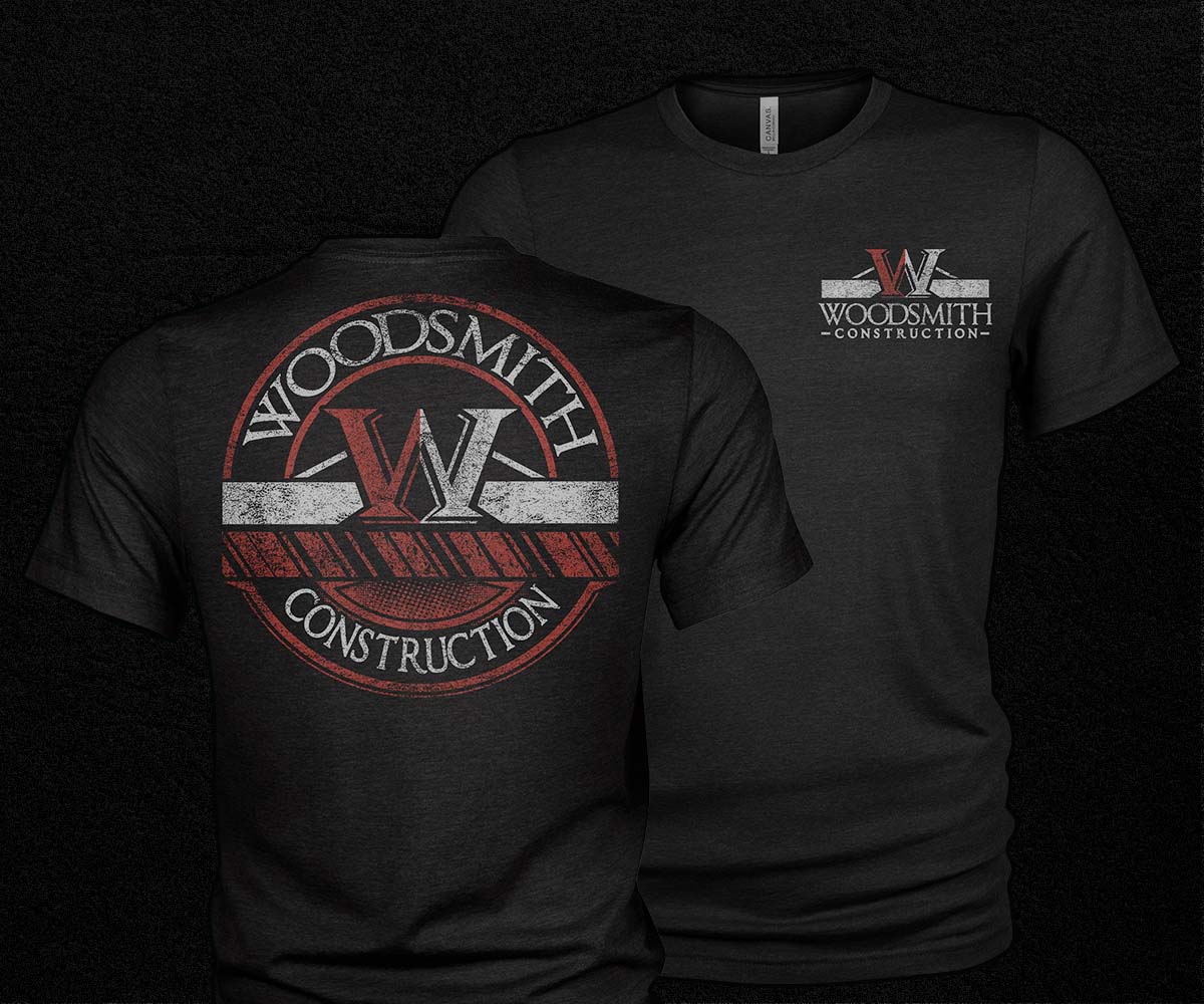 T-shirt Design by Milton Bhowmik for woodsmith construction,llc | Design: #31598337