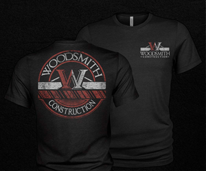 T-shirt Design by Milton Bhowmik for woodsmith construction,llc | Design: #31598337