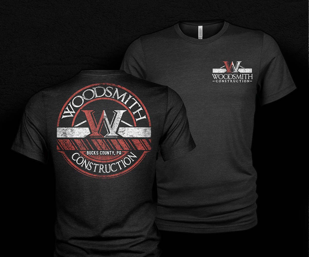 T-shirt Design by Milton Bhowmik for woodsmith construction,llc | Design #31637621