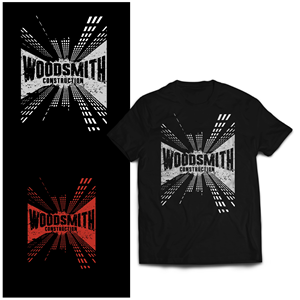 T-shirt Design by onze design for woodsmith construction,llc | Design #31598284