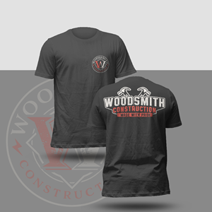 T-shirt Design by zero creative for woodsmith construction,llc | Design #31593374