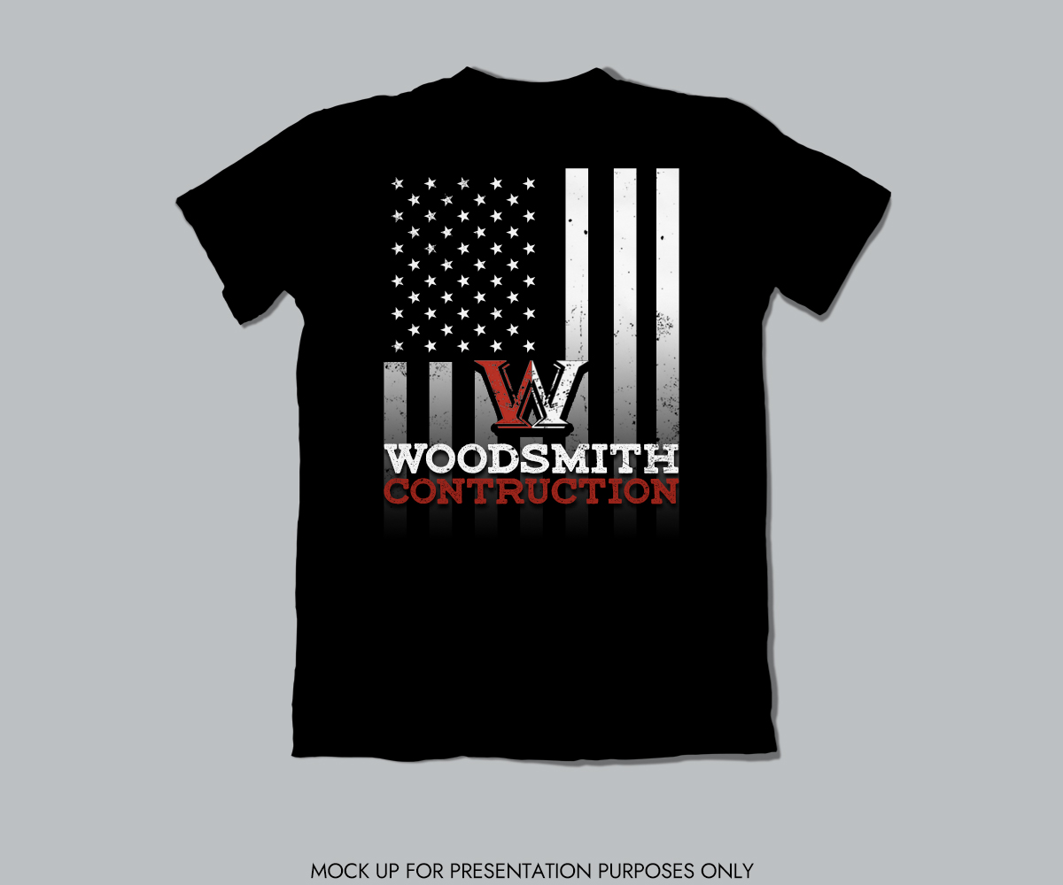 T-shirt Design by NancyTan for woodsmith construction,llc | Design #31596734