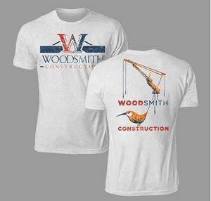 T-shirt Design by Johncina for woodsmith construction,llc | Design: #31596586