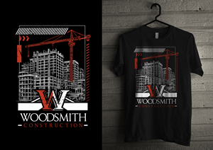 T-shirt Design by denuj for woodsmith construction,llc | Design #31598423