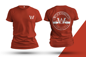 T-shirt Design by Ismail Hossain for woodsmith construction,llc | Design #31596434