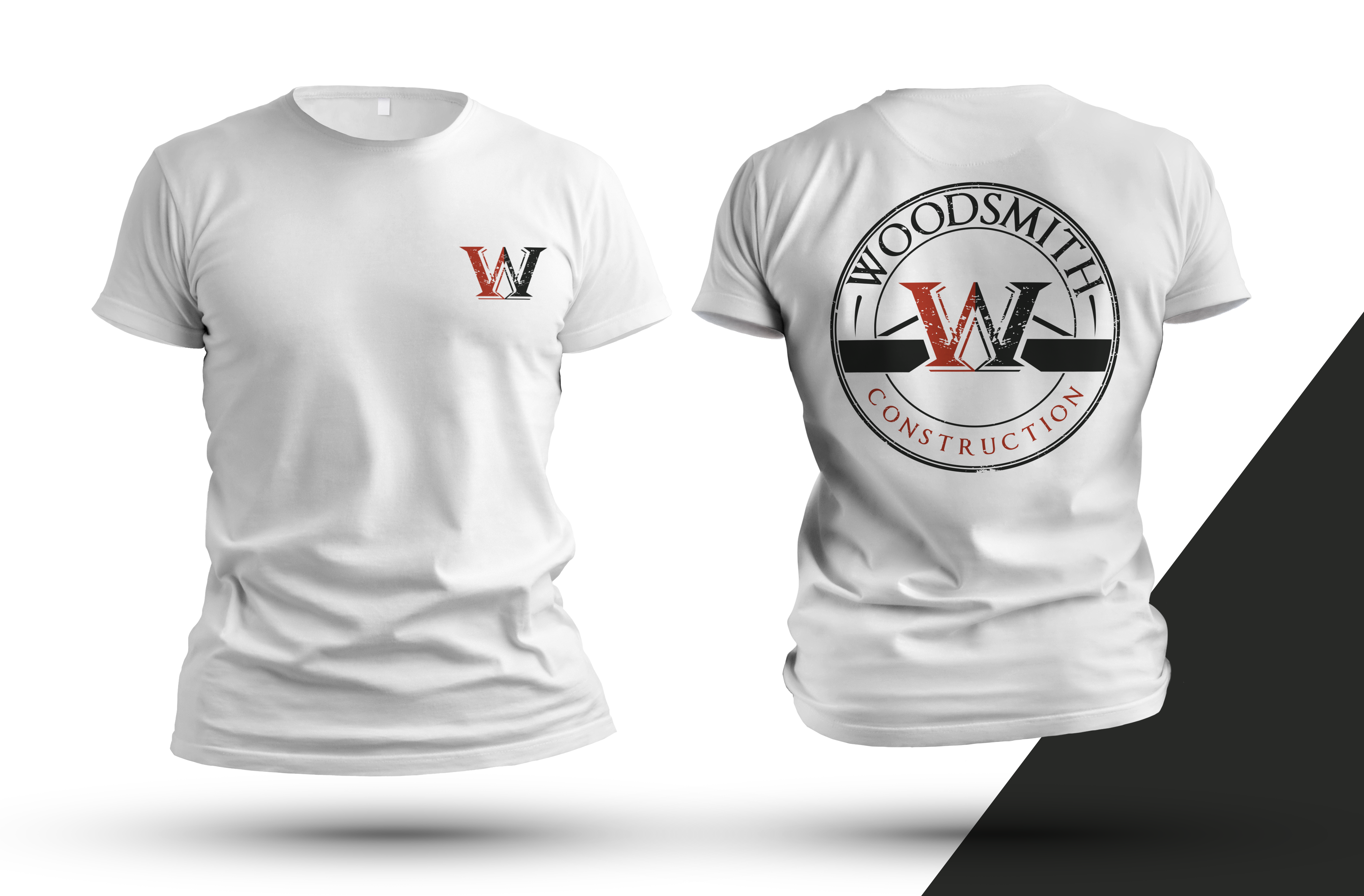 T-shirt Design by Ismail Hossain for woodsmith construction,llc | Design #31596435