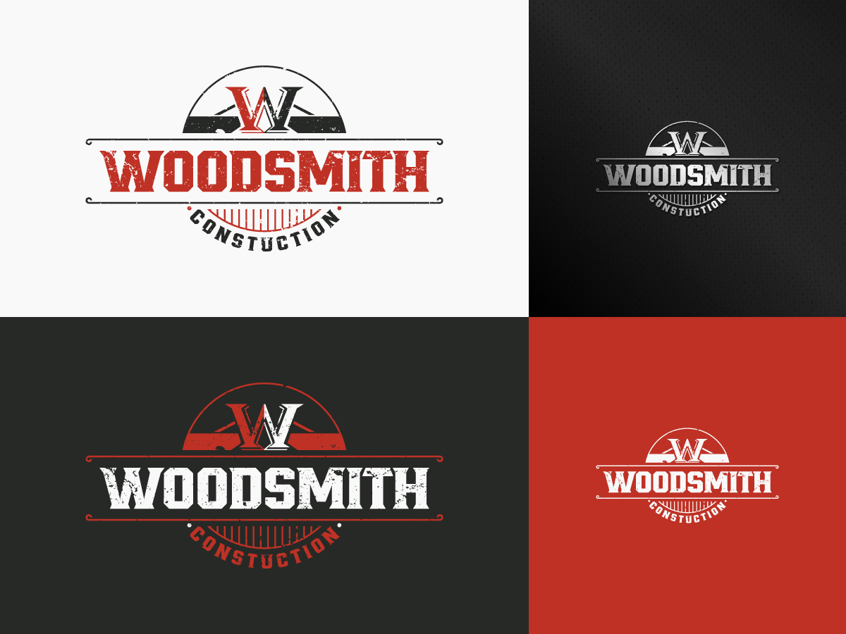 T-shirt Design by mithunpopey for woodsmith construction,llc | Design #31594920