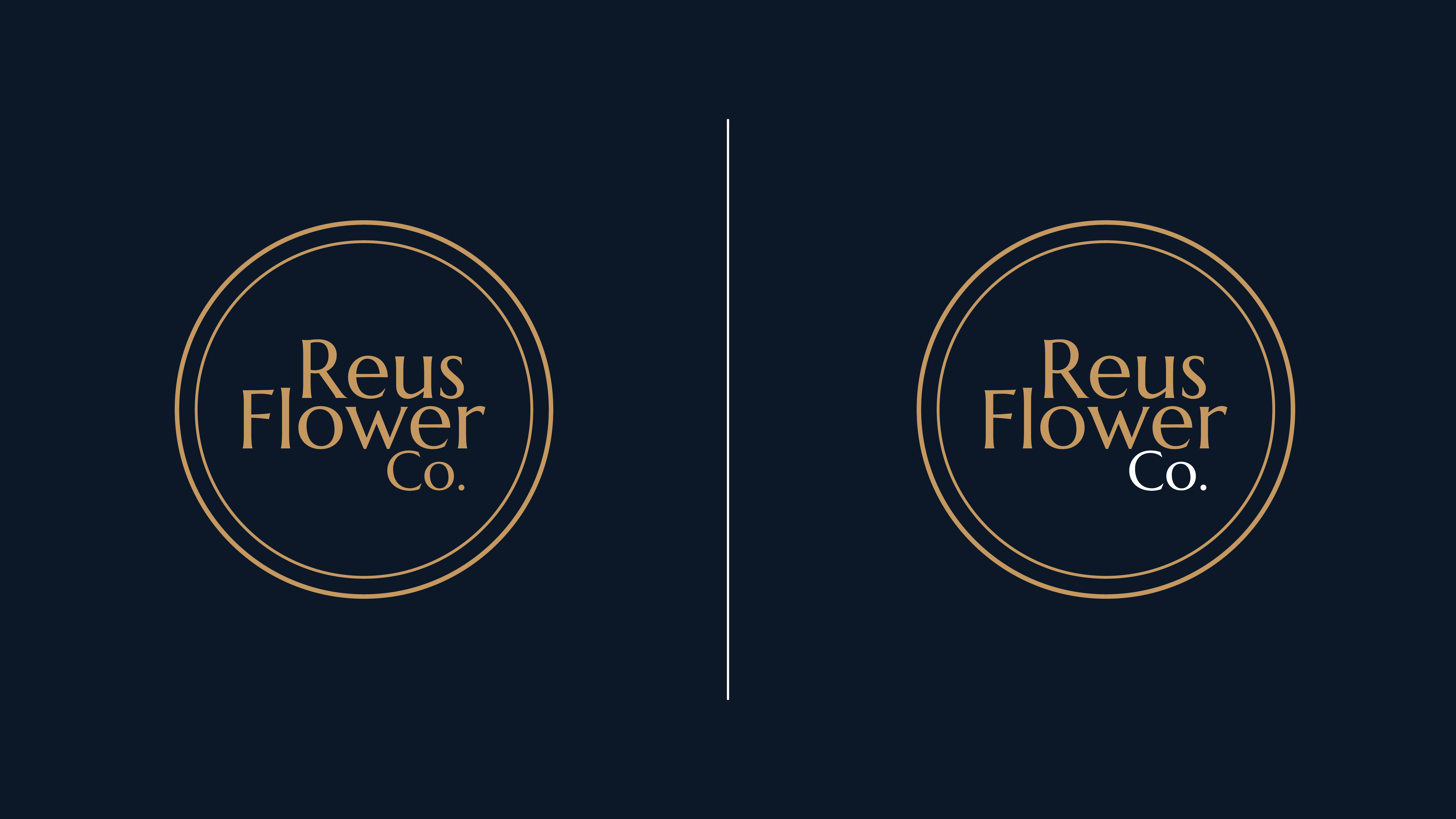 Logo Design for Reus Flower Co by Kryss Denmar Design 31608380