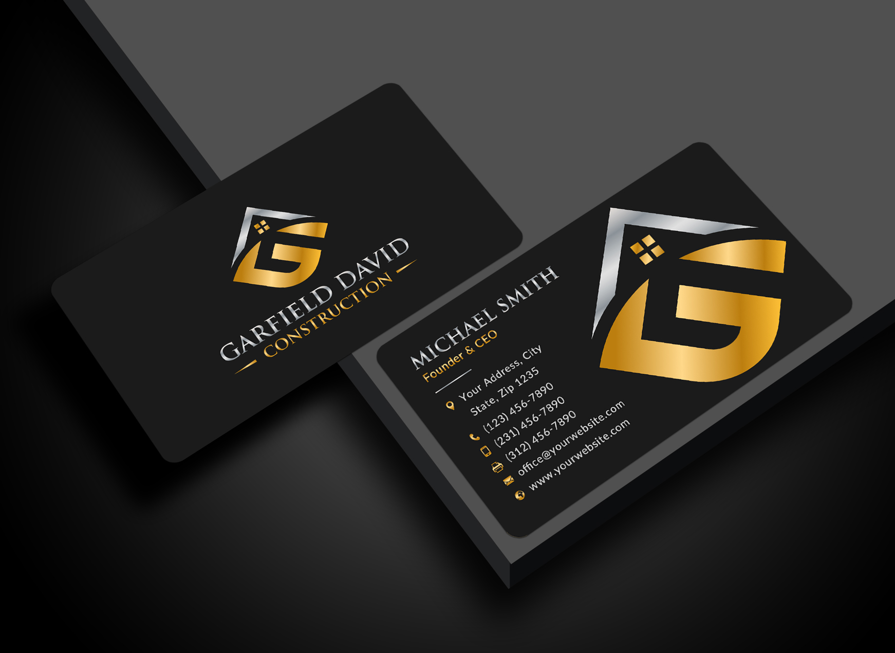 Business Card Design by Sun Moon Graphic Designer for The Cheshire Gardening Company Ltd | Design #31594514